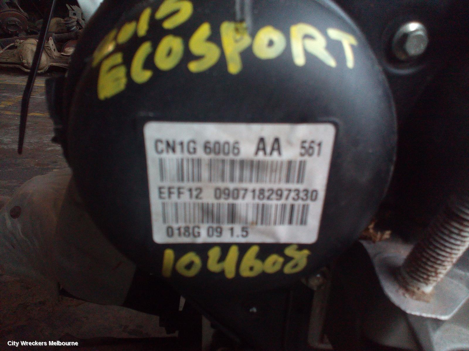FORD ECOSPORT ENGINE, PETROL, 1.5, DURATEC, BK, 11/2013 - 09/2017