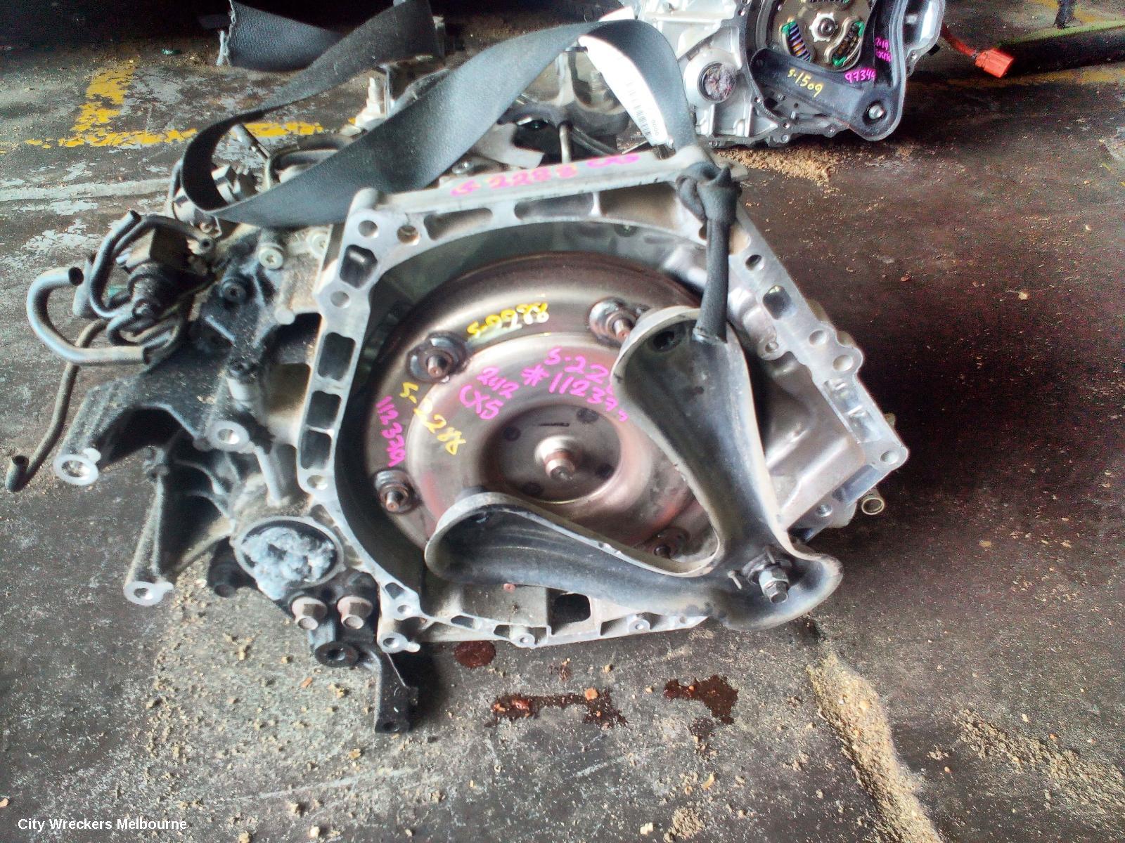 MAZDA CX5 TRANS/GEARBOX, AUTO, AWD, DIESEL, 2.2, SH, TWIN TURBO, NO TRANSFER CASE, KE, 03/2012 - 12/2016