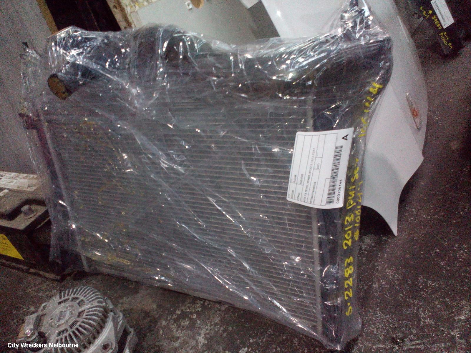 NISSAN PULSAR RADIATOR, AUTO, 1.8, PETROL, MRA8DE, B17/C12, 12/2012 - 12/2017
