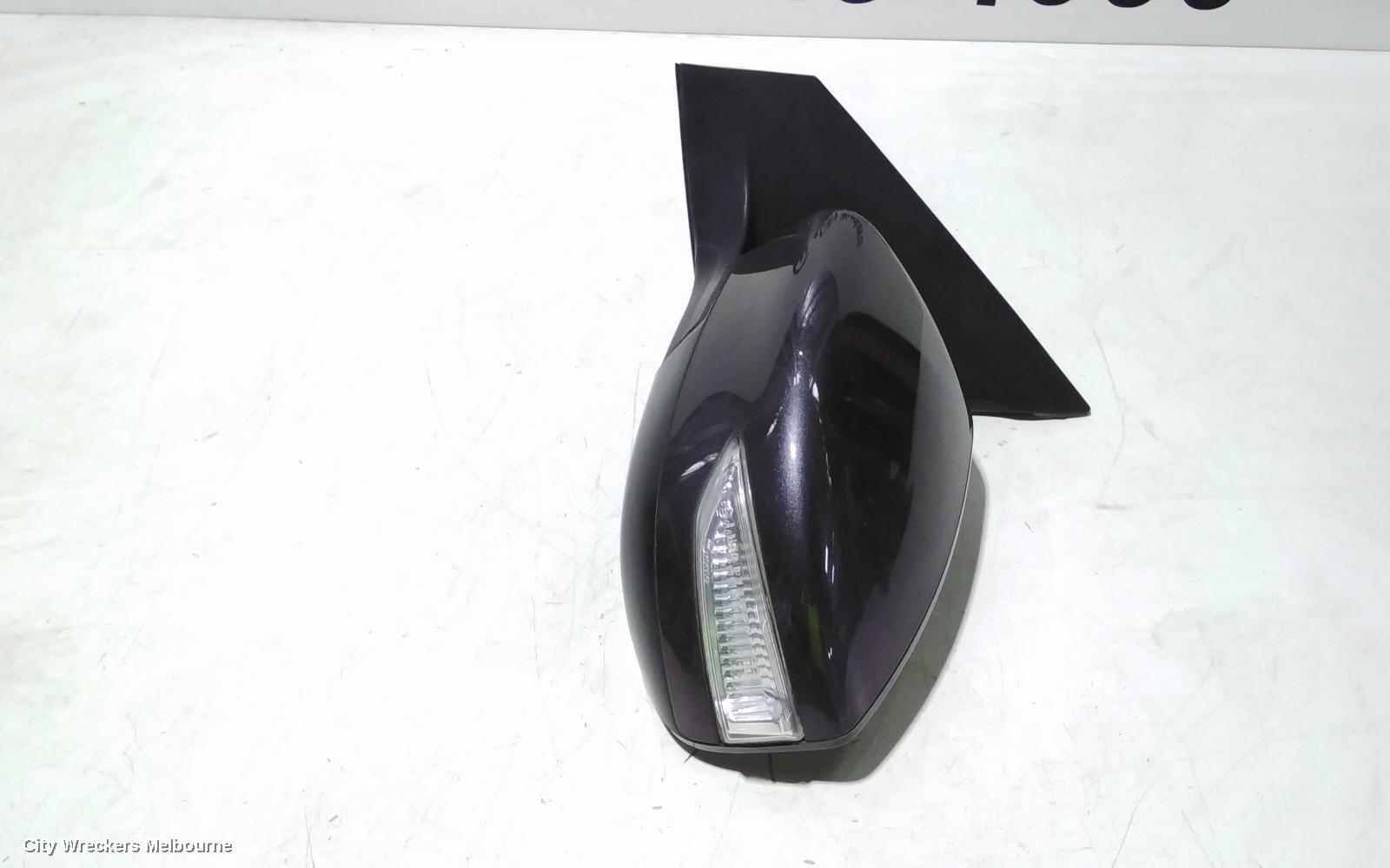 NISSAN PULSAR LEFT DOOR MIRROR, B17, SEDAN, MANUAL FOLD TYPE, 12/2012 - 12/2017