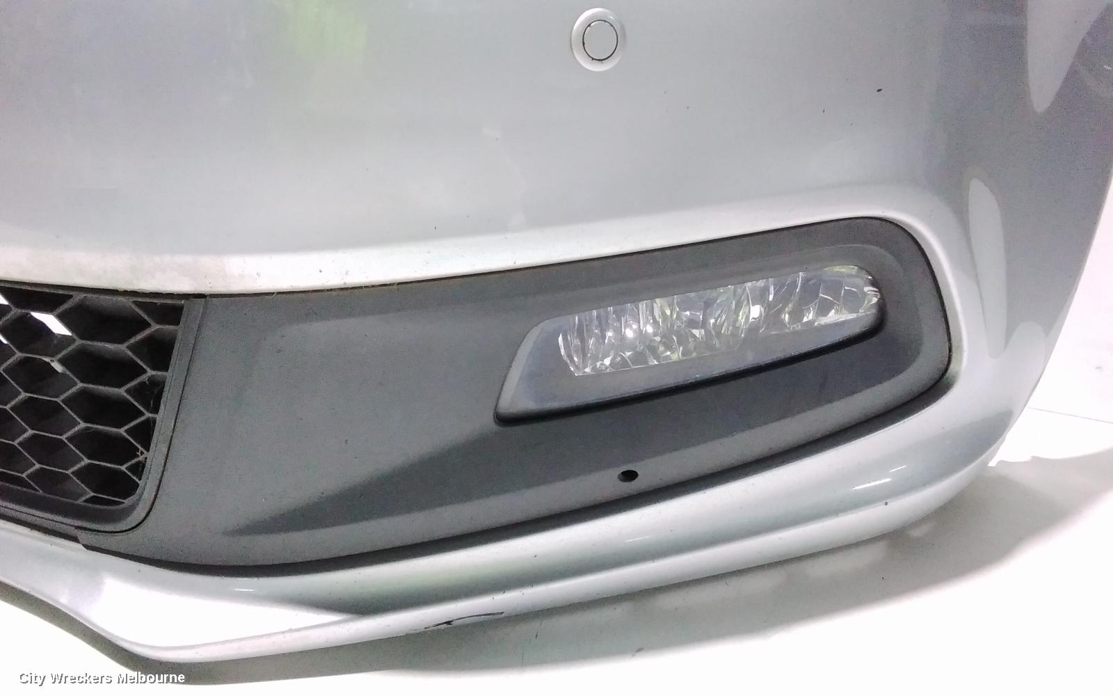 VOLKSWAGEN POLO FRONT BUMPER, 6R, GTI, NON H/LAMP WASHERS TYPE, 05/2010 - 05/2014
