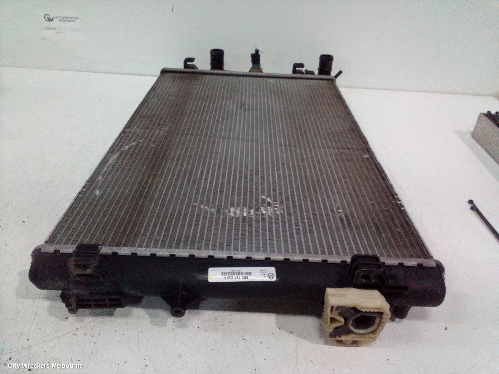 VOLKSWAGEN POLO RADIATOR, AUTO, 1.4, PETROL, 6R, 05/2010 - 05/2014