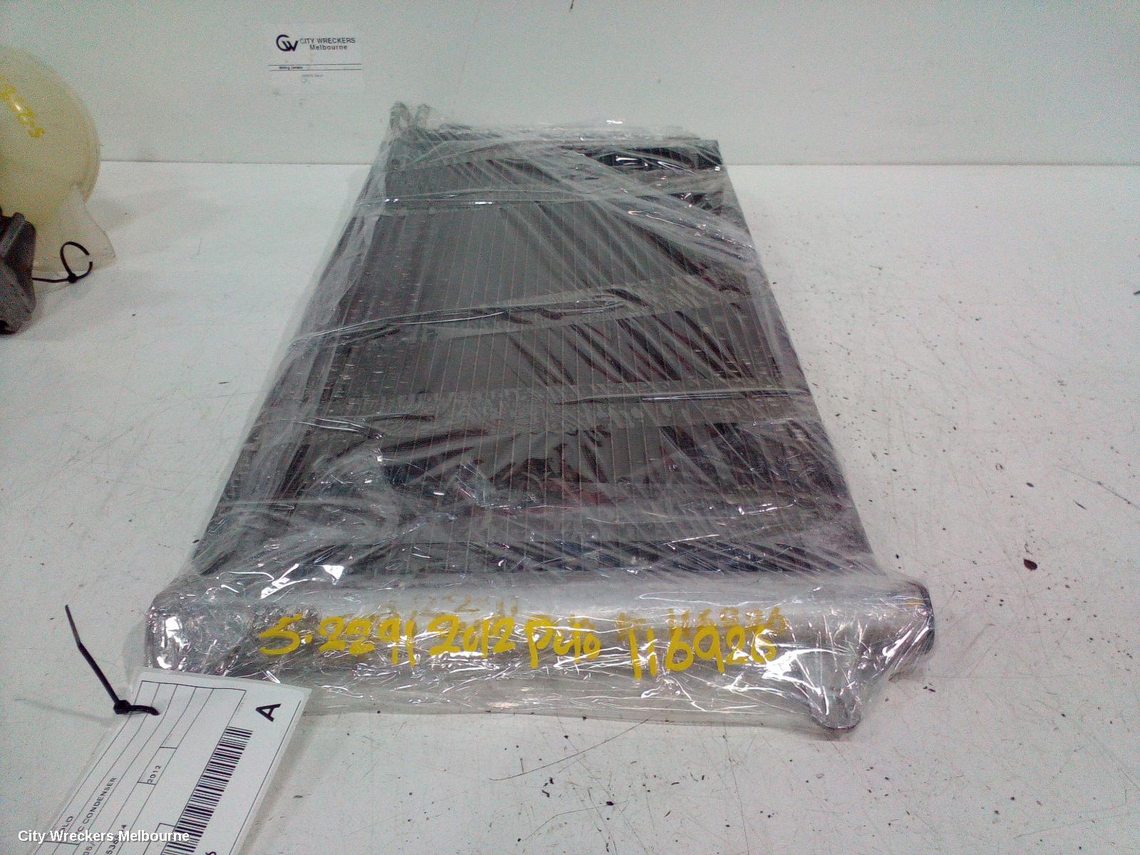 VOLKSWAGEN POLO A/C CONDENSER, 6R, GTI, 05/2010 - 05/2014