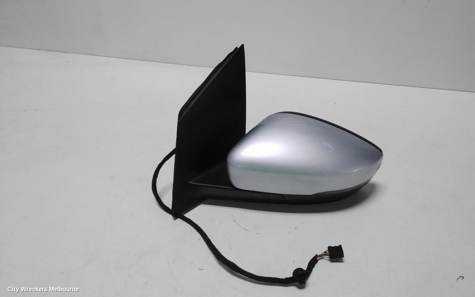 VOLKSWAGEN POLO LEFT DOOR MIRROR, 6R, HEATED TYPE, 05/2010 - 05/2014