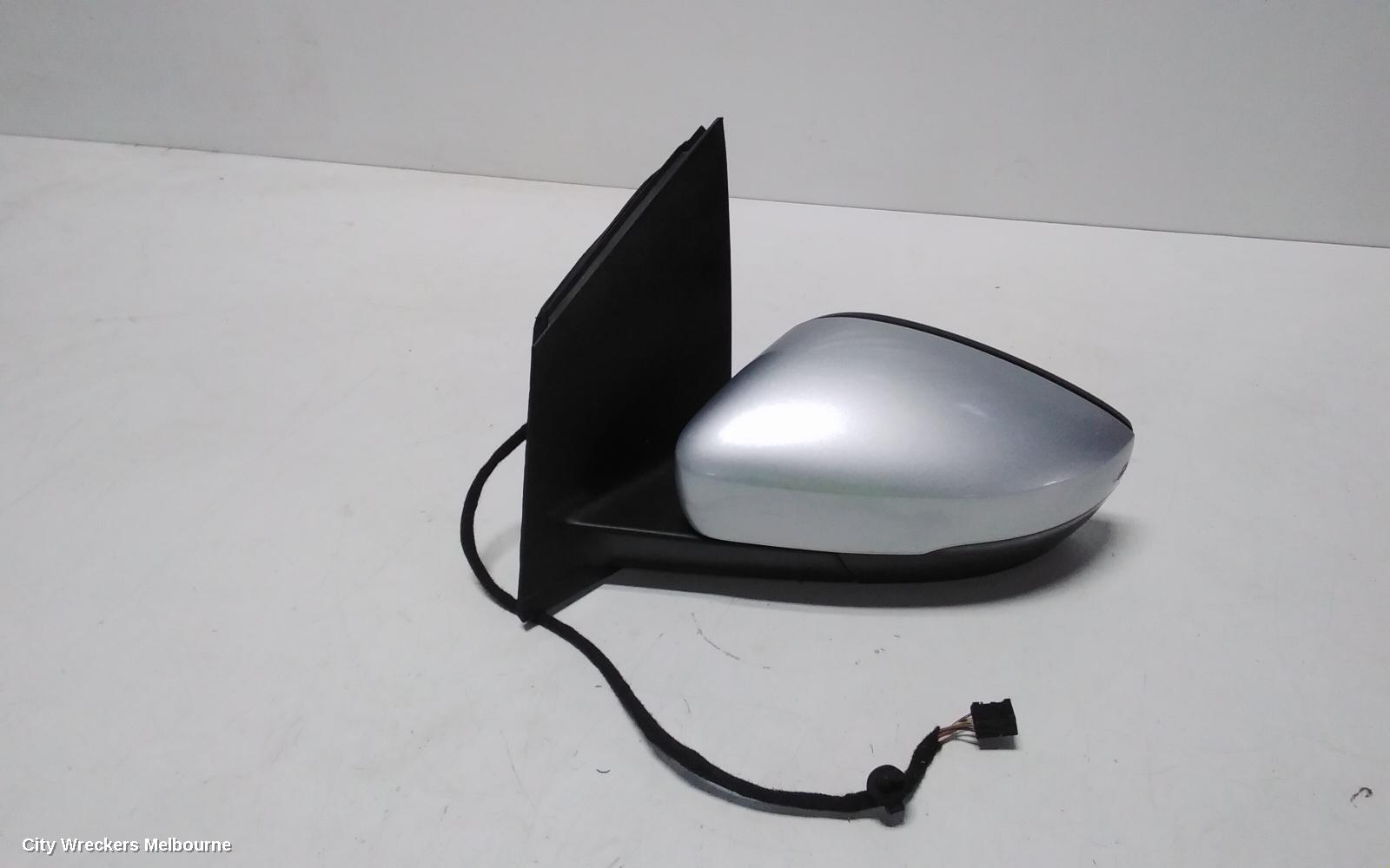 VOLKSWAGEN POLO LEFT DOOR MIRROR, 6R, HEATED TYPE, 05/2010 - 05/2014
