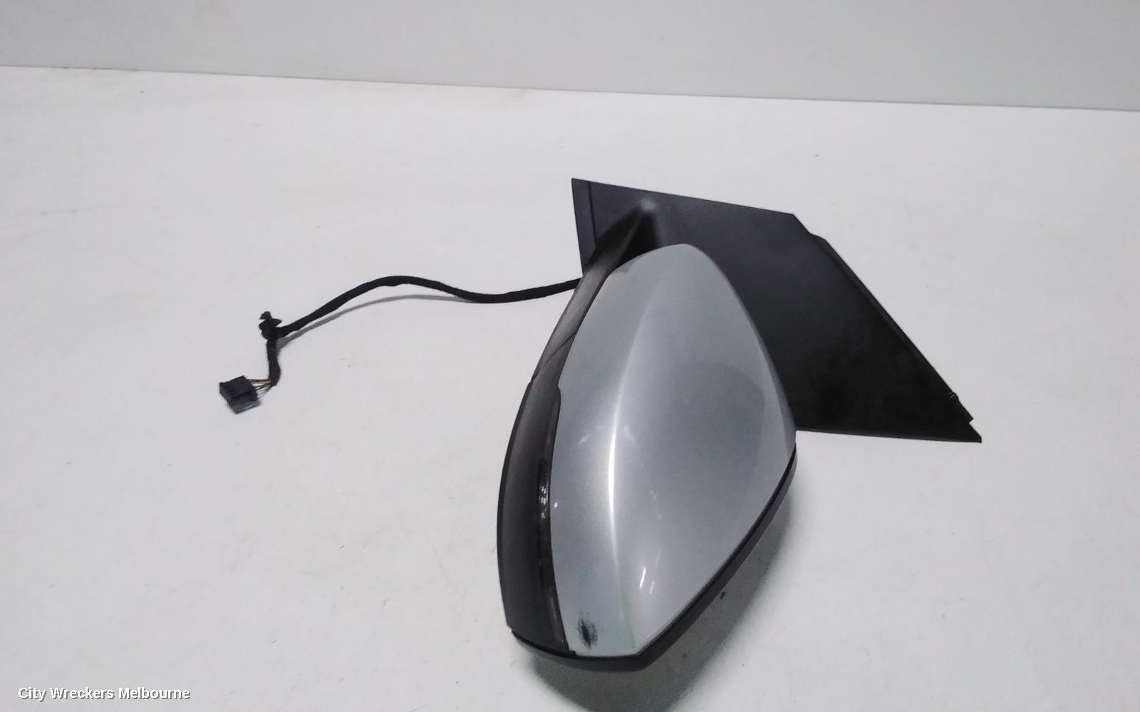 VOLKSWAGEN POLO LEFT DOOR MIRROR, 6R, HEATED TYPE, 05/2010 - 05/2014
