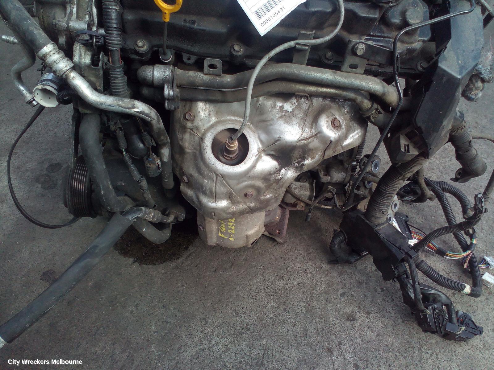 NISSAN MURANO CATALYTIC CONVERTER, DOWNPIPE-CAT TYPE, 3.5, PETROL, FRONT (LH SIDE), Z51, 12/2008 - 12/2014