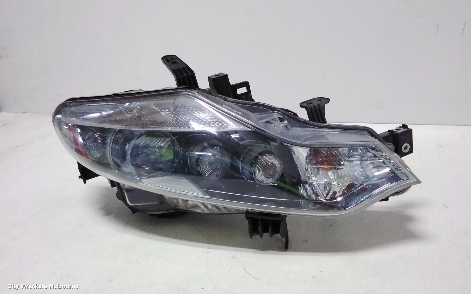 NISSAN MURANO RIGHT HEADLAMP, Z51, 12/2008 - 08/2011