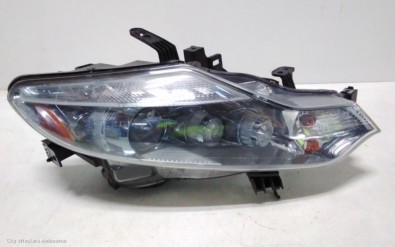 NISSAN MURANO RIGHT HEADLAMP, Z51, 12/2008 - 08/2011