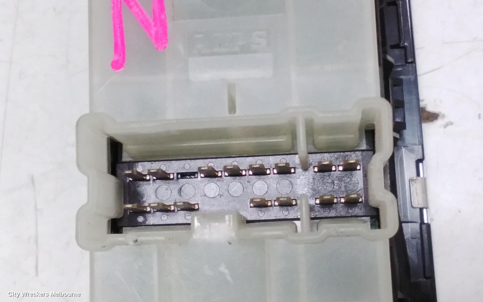 NISSAN MURANO PWR DR WIND SWITCH, RH FRONT (MASTER SWITCH), Z51, TI TYPE, 12/2008 - 12/2014