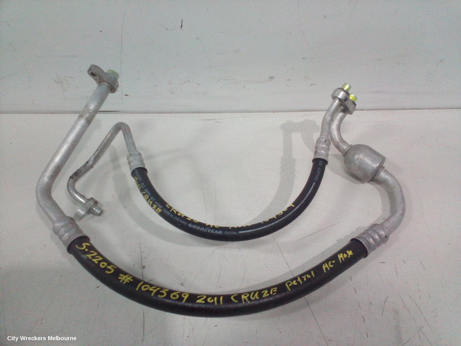 HOLDEN CRUZE A/C HOSES, JH 03/2011 - 01/2017