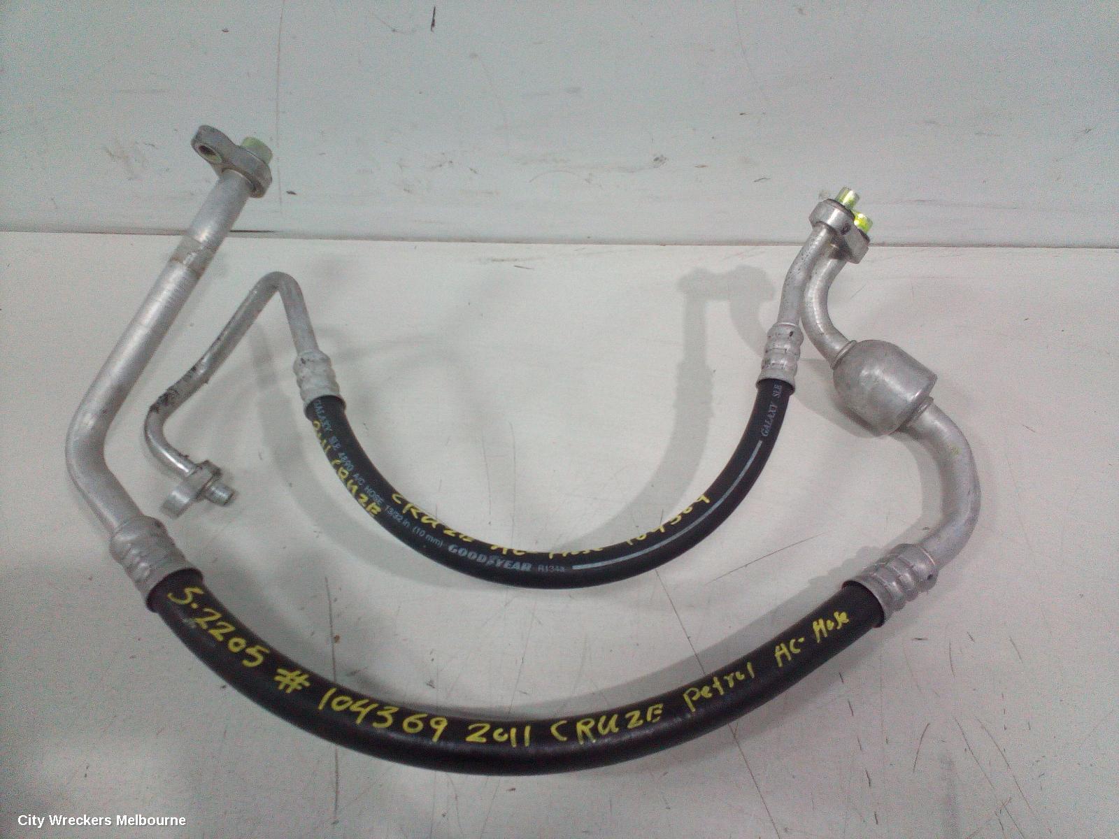HOLDEN CRUZE A/C HOSES, JH 03/2011 - 01/2017