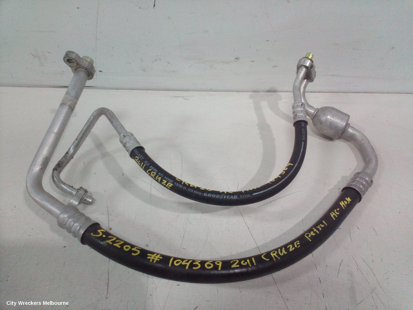 HOLDEN CRUZE A/C HOSES, JH 03/2011 - 01/2017
