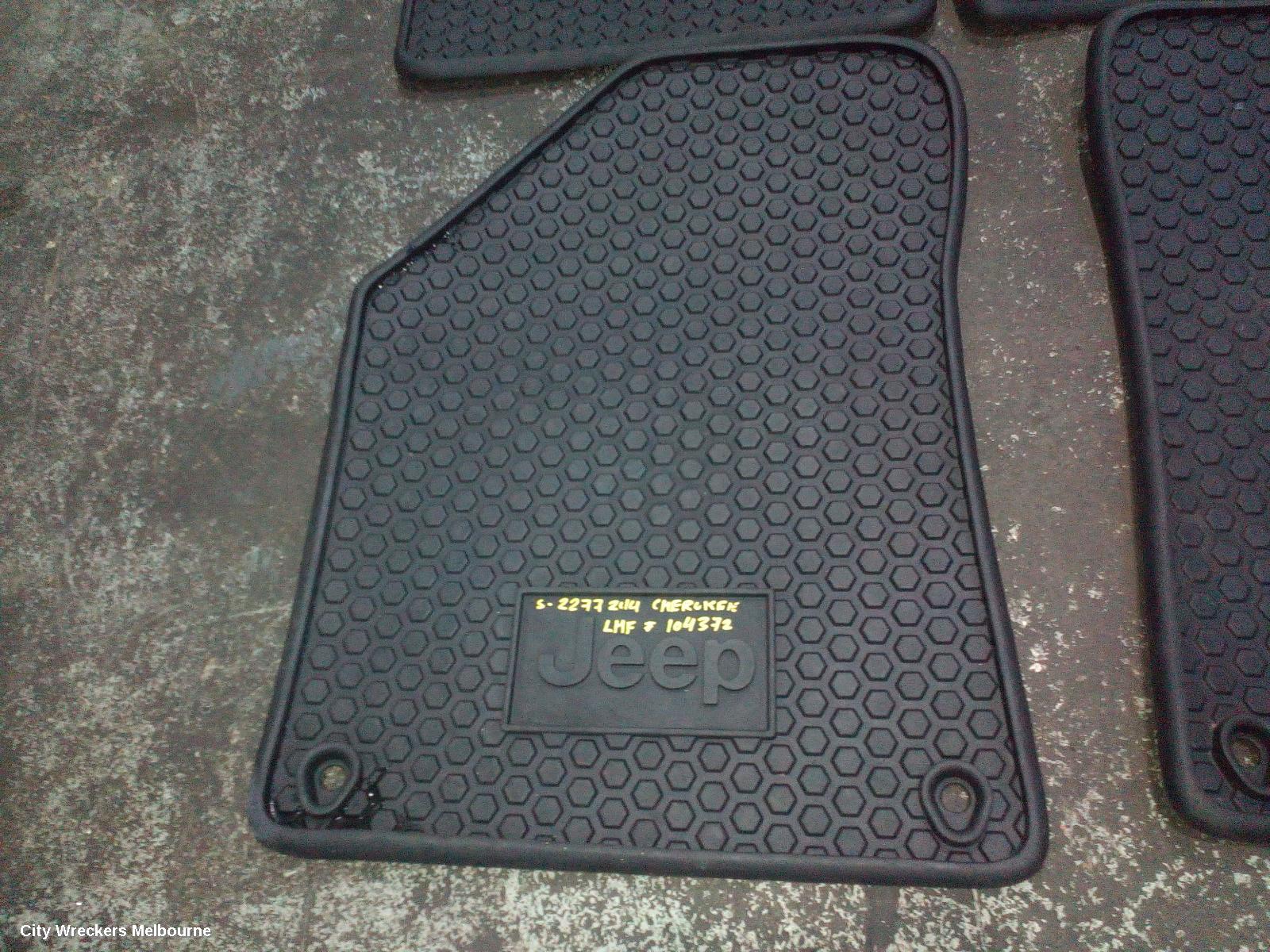 JEEP CHEROKEE FLOOR MATS, KL, 06/2014 - 11/2022