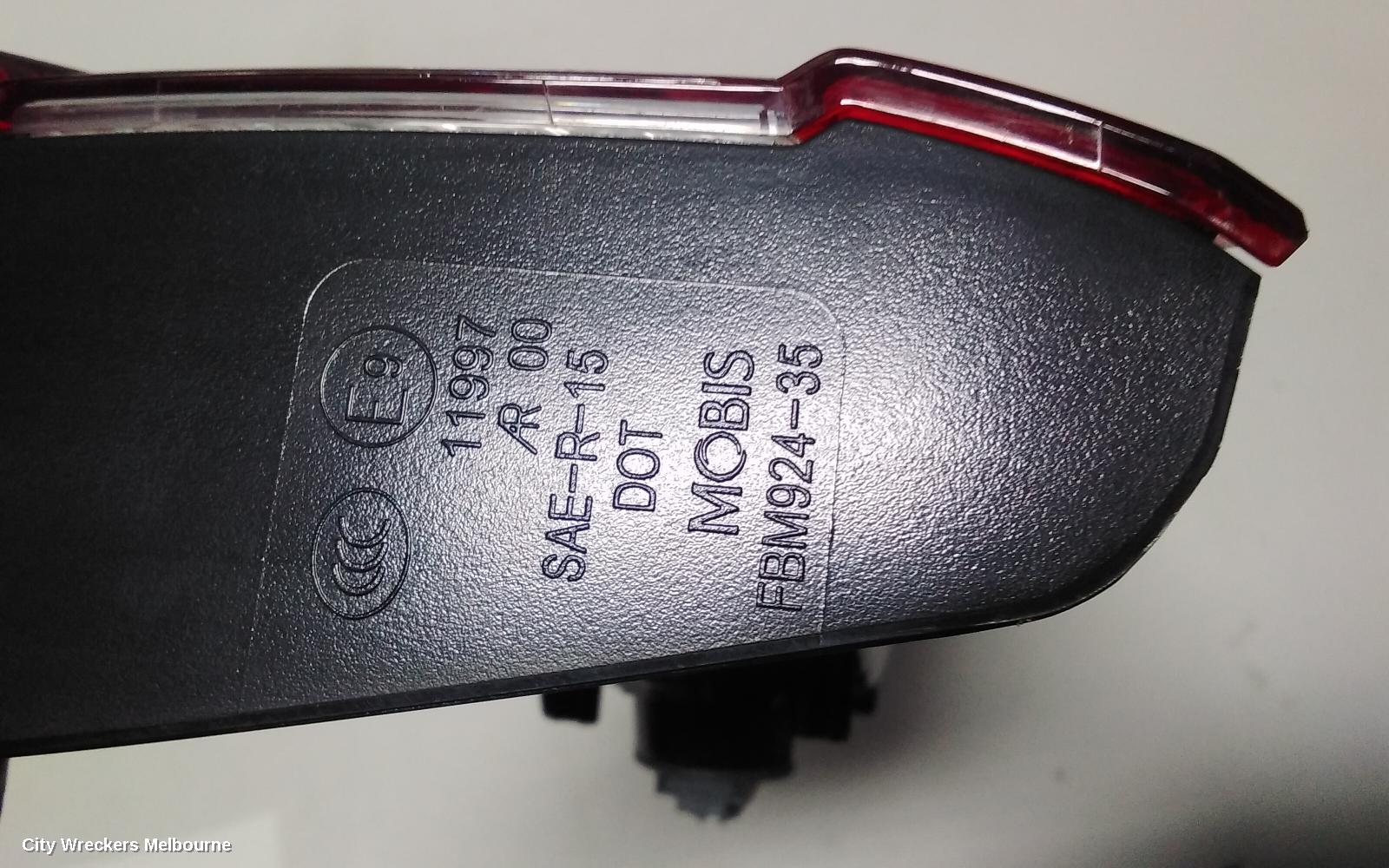 SUBARU IMPREZA REAR GARNISH, TAILGATE LAMP (LH SIDE), W/ CHROME INSERT TYPE, HATCH, G5, 11/2016 - 02/2020