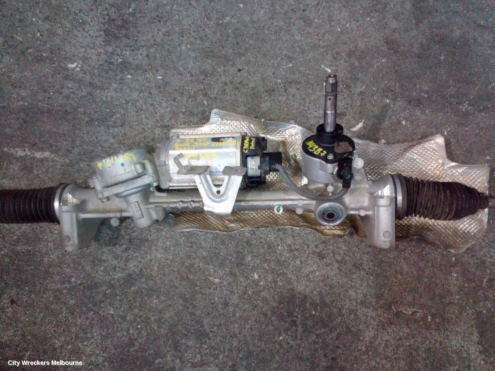 JEEP CHEROKEE STEERING BOX/RACK, KL, 2.4/3.2, PETROL, 02/2014 - 03/2018