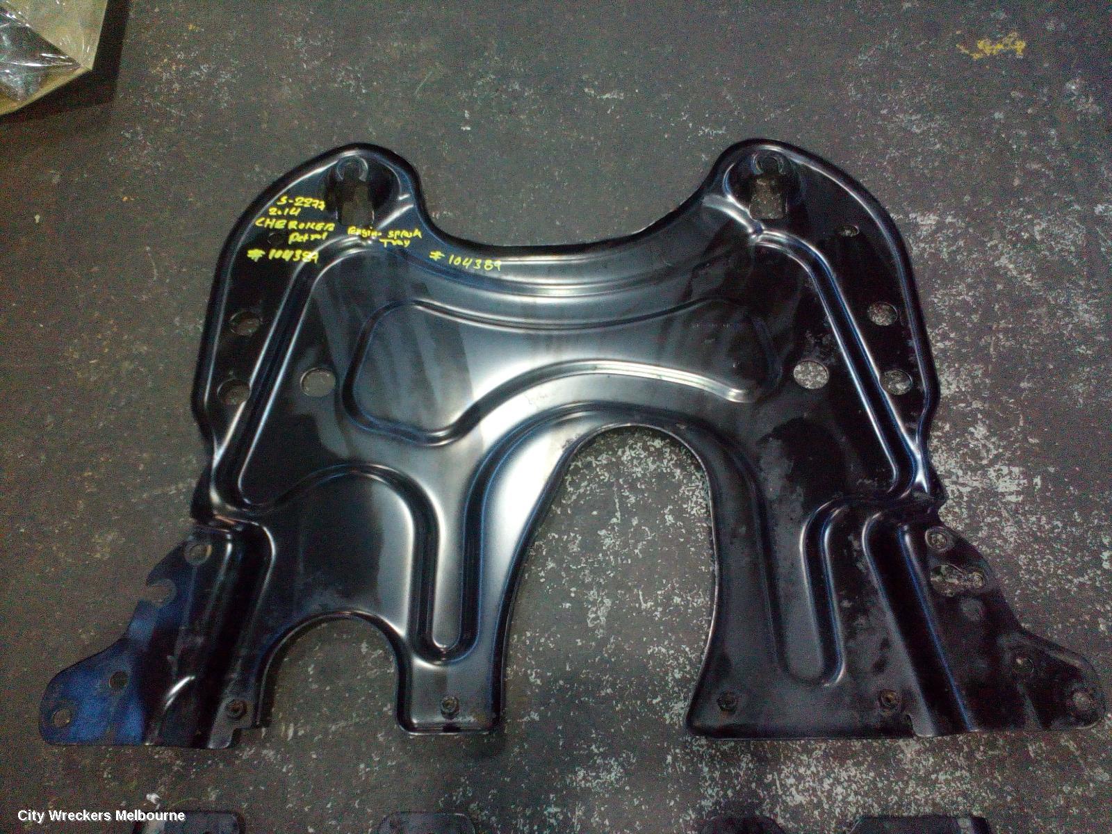 JEEP CHEROKEE LOWER ENGINE SPLASH TRAY, KL, PETROL, 3.2, PENTASTAR, 02/2014 - 11/2022