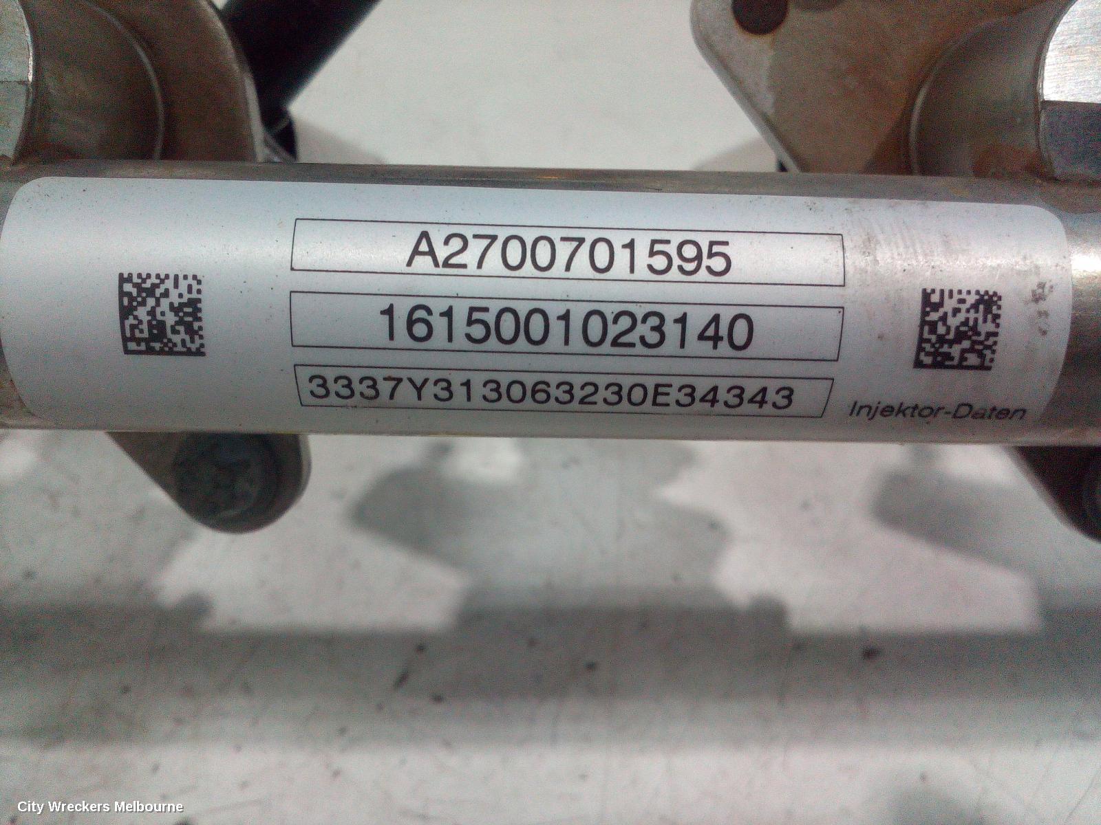 MERCEDES CLA CLASS FUEL INJECTOR, C117, 10/2013 - 02/2019