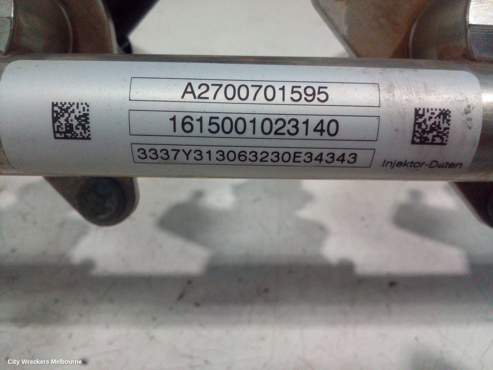 MERCEDES CLA CLASS FUEL INJECTOR, C117, 10/2013 - 02/2019