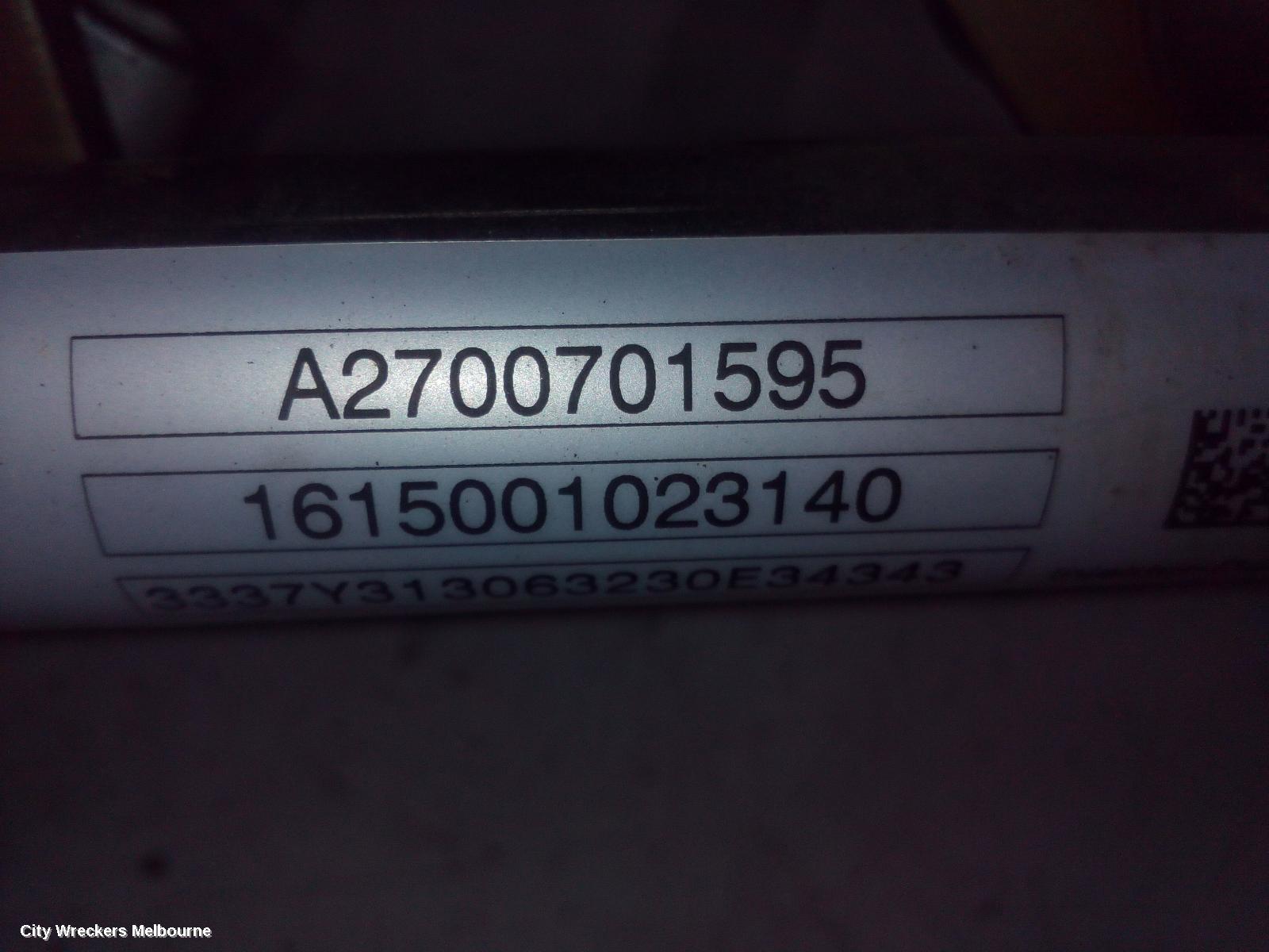 MERCEDES CLA CLASS FUEL INJECTOR, C117, 10/2013 - 02/2019