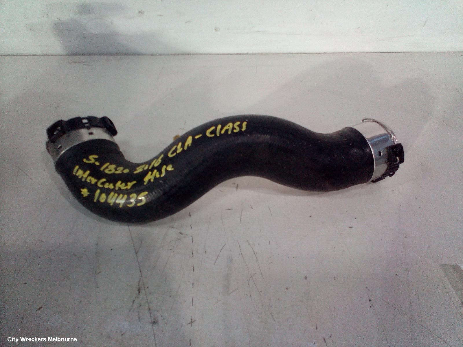 MERCEDES CLA CLASS, C117, 10/2013 - 02/2019, INTER COOLER HOSE: 104435
