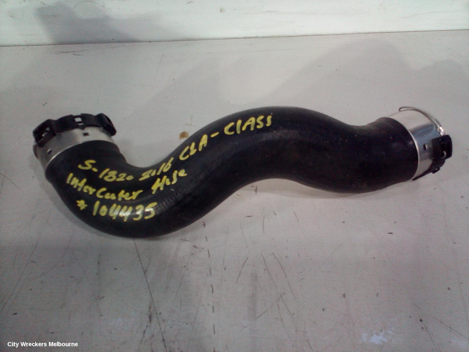 MERCEDES CLA CLASS, C117, 10/2013 - 02/2019, INTER COOLER HOSE: 104435