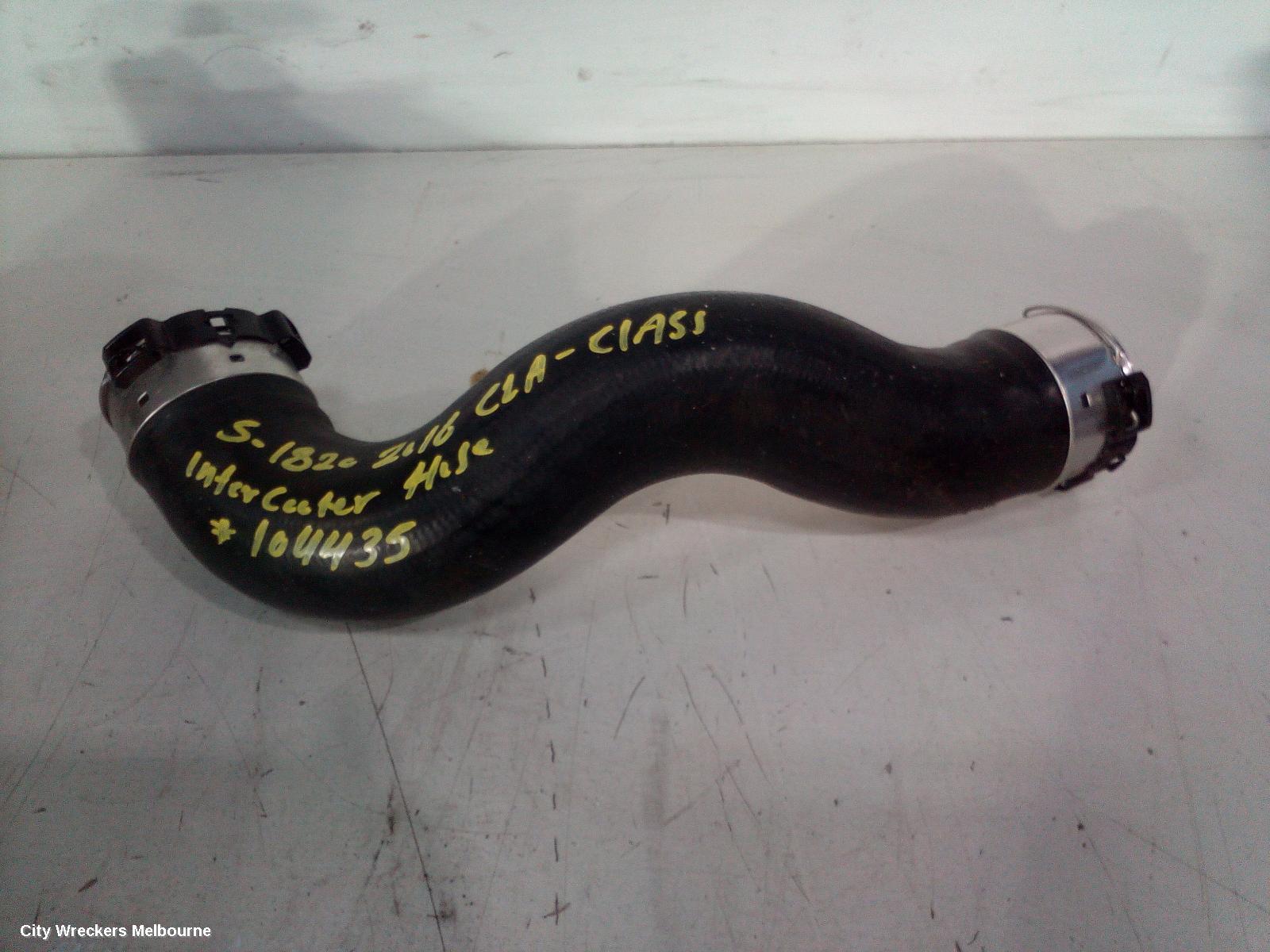 MERCEDES CLA CLASS, C117, 10/2013 - 02/2019, INTER COOLER HOSE: 104435