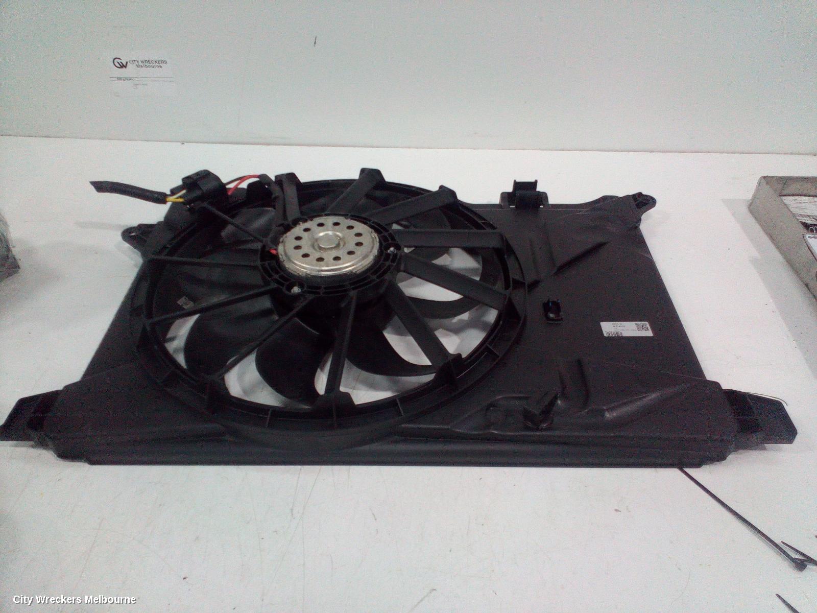 HOLDEN TRAX FAN, RAD FAN, 1.4, AUTO T/M, TJ SERIES, 08/2014 - 12/2020