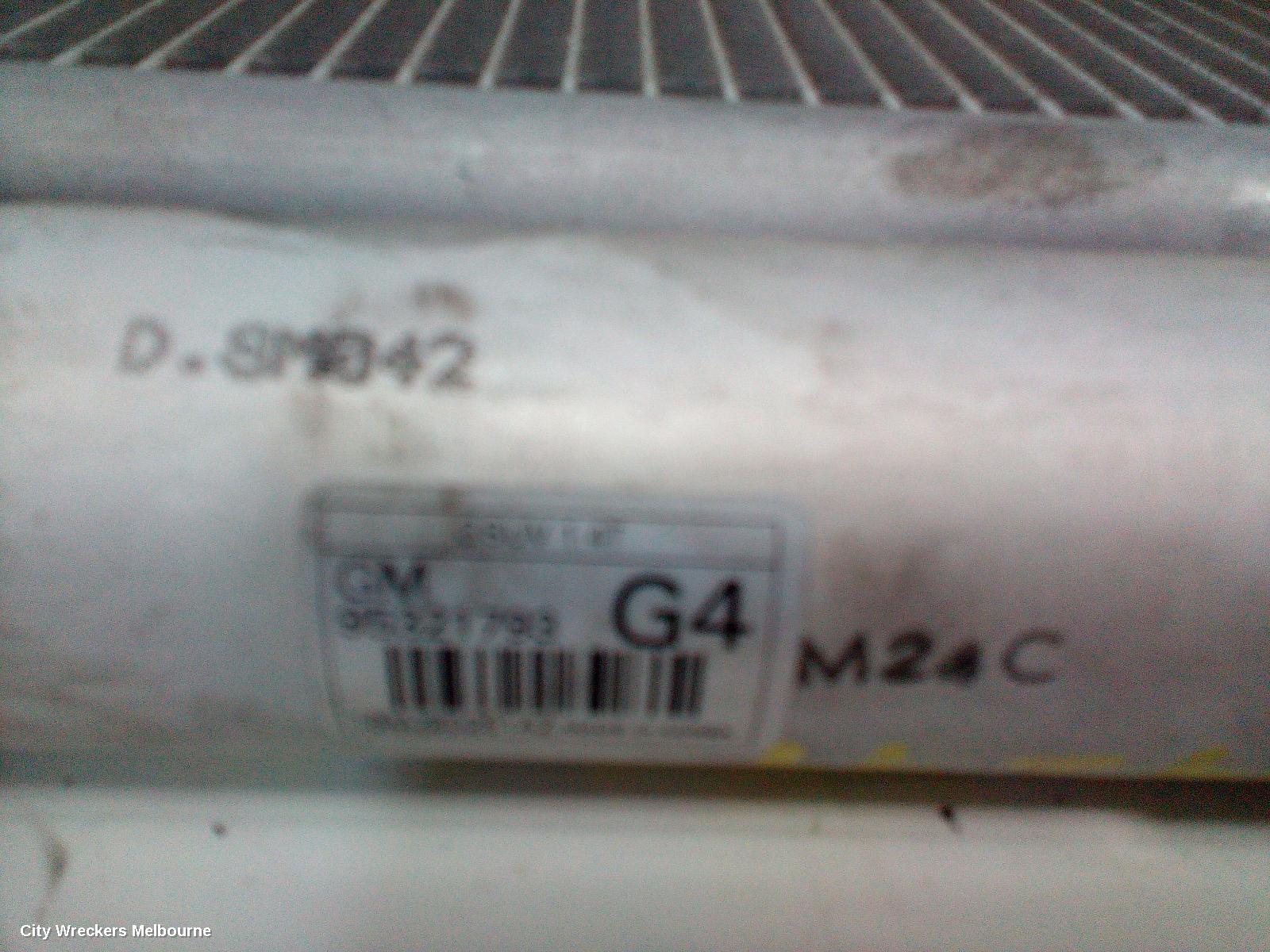 HOLDEN TRAX A/C CONDENSER, TJ SERIES, 1.4, PETROL, 08/2014 - 12/2020