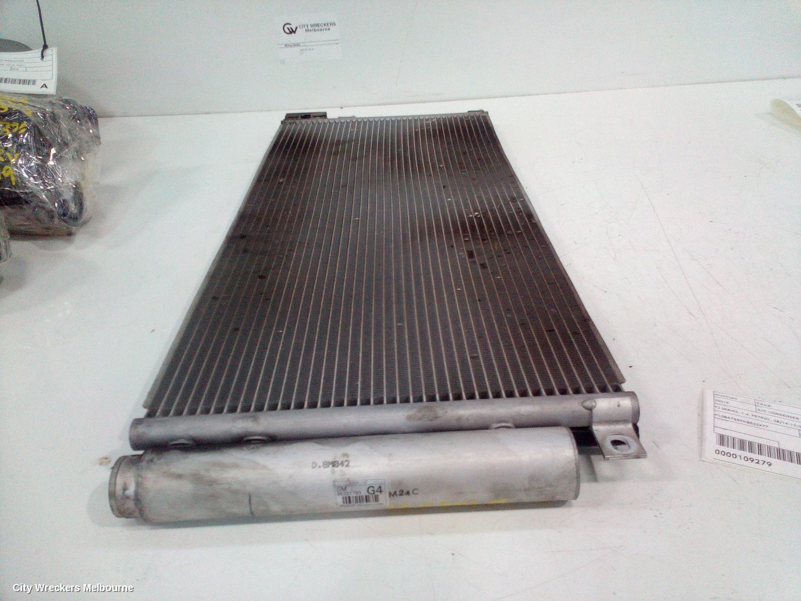 HOLDEN TRAX A/C CONDENSER, TJ SERIES, 1.4, PETROL, 08/2014 - 12/2020