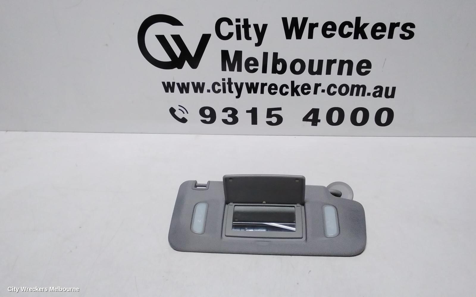 HOLDEN TRAX SUNVISOR, TJ SERIES, RH SIDE, 08/2013 - 12/2020
