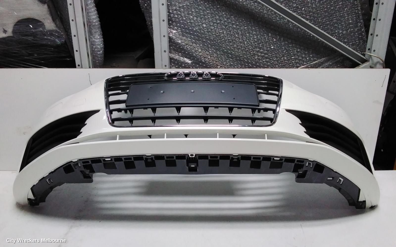AUDI A3 FRONT BUMPER, 8V, A3, SEDAN, W/ PARK ASSIST & H/LAMP WASHER TYPE, 11/2013 - 10/2017