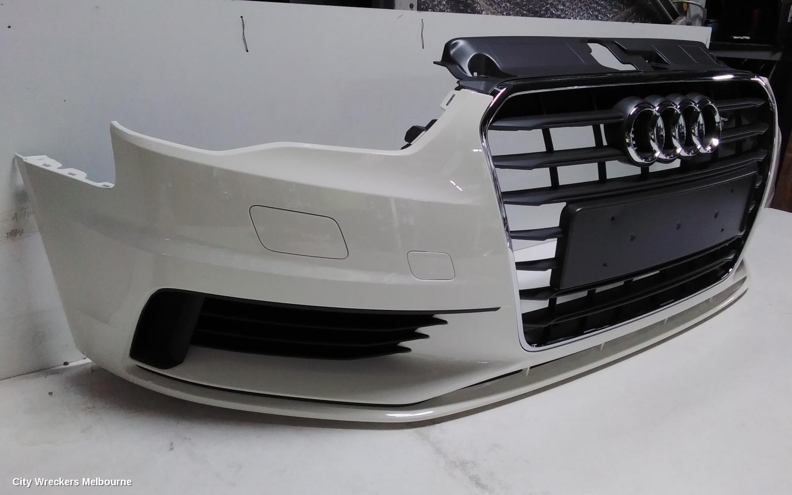 AUDI A3 FRONT BUMPER, 8V, A3, SEDAN, W/ PARK ASSIST & H/LAMP WASHER TYPE, 11/2013 - 10/2017