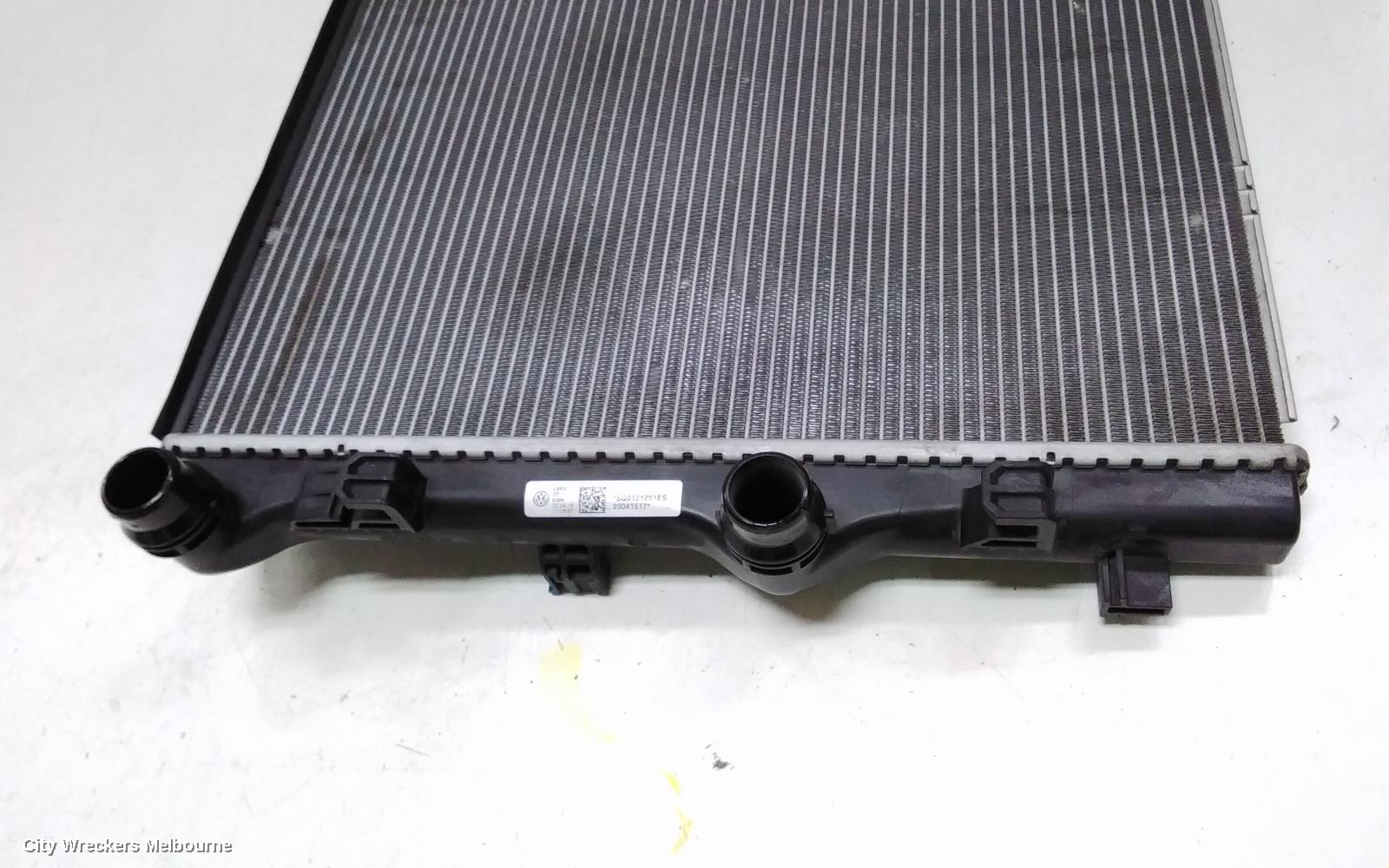 AUDI A3 RADIATOR, PRIMARY RADIATOR (CLOSEST TO ENGINE), AUTO, 1.4, PETROL, 8V, 05/2013 - 10/2020