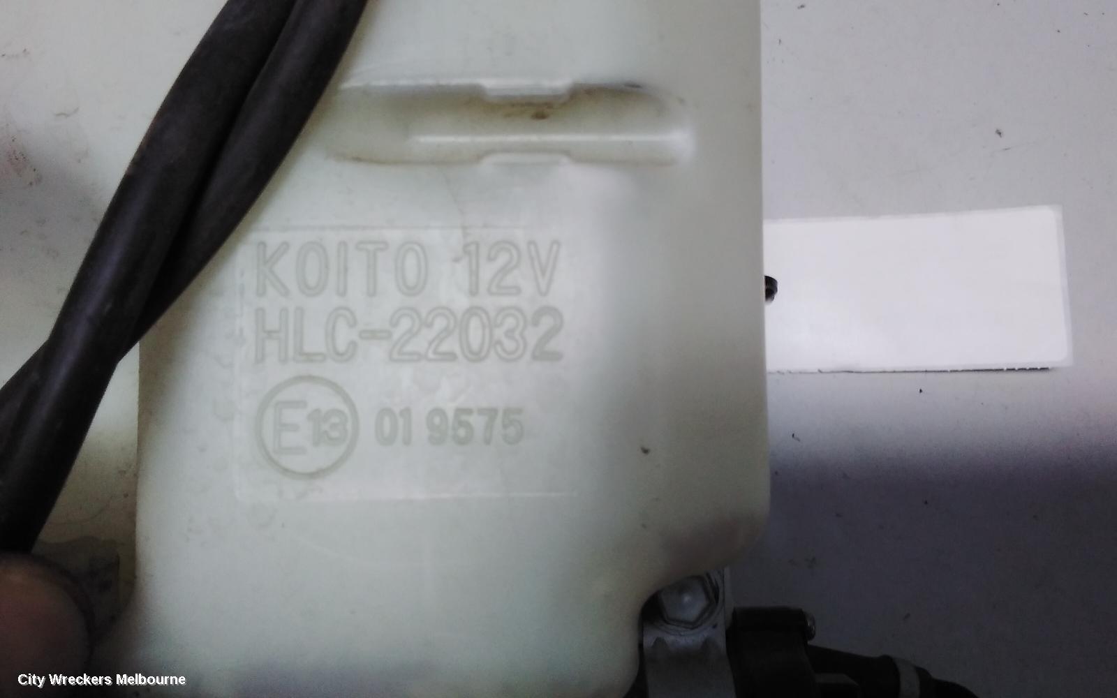 HONDA ODYSSEY WASHER BOTTLE, RB, W/ XENON TYPE, 04/2009 - 12/2013