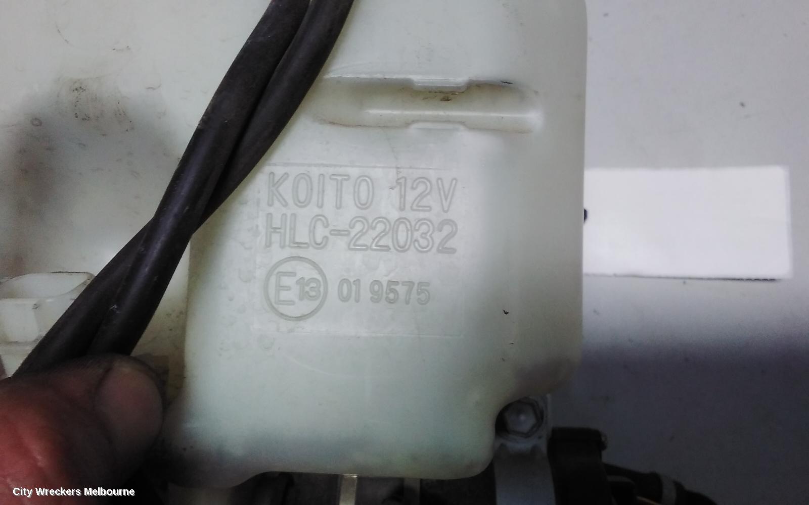 HONDA ODYSSEY WASHER BOTTLE, RB, W/ XENON TYPE, 04/2009 - 12/2013