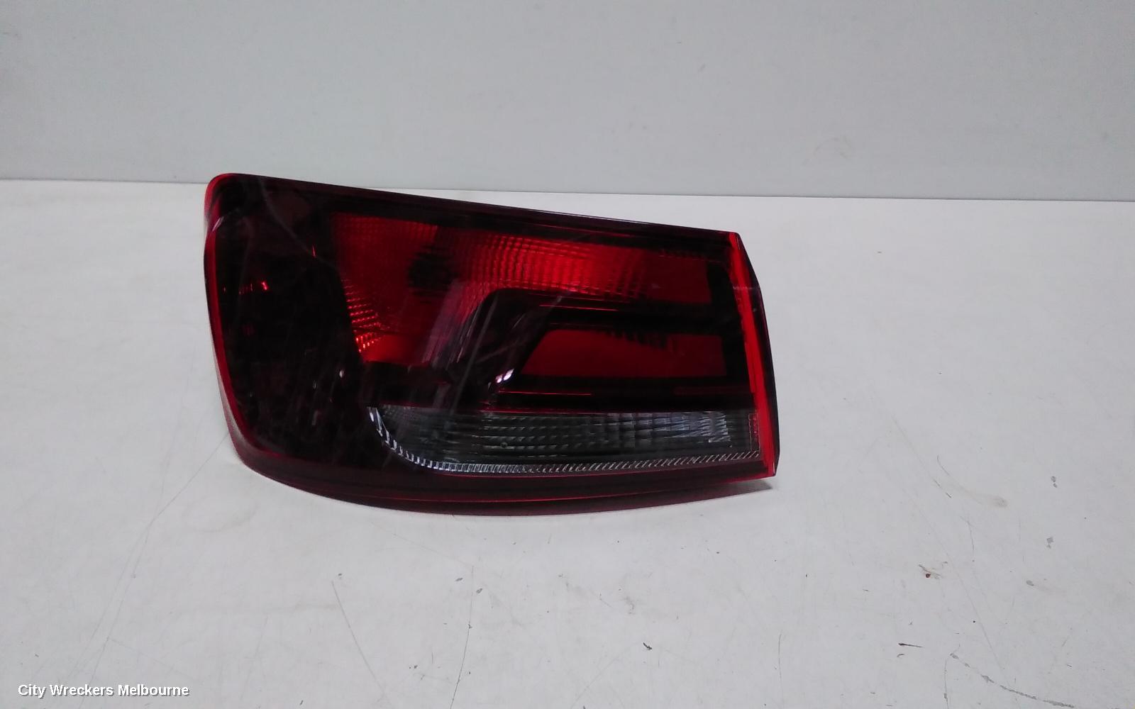 AUDI A3 LEFT TAILLIGHT, A3, 8V, SEDAN, NON LED TYPE, 11/2013 - 04/2016