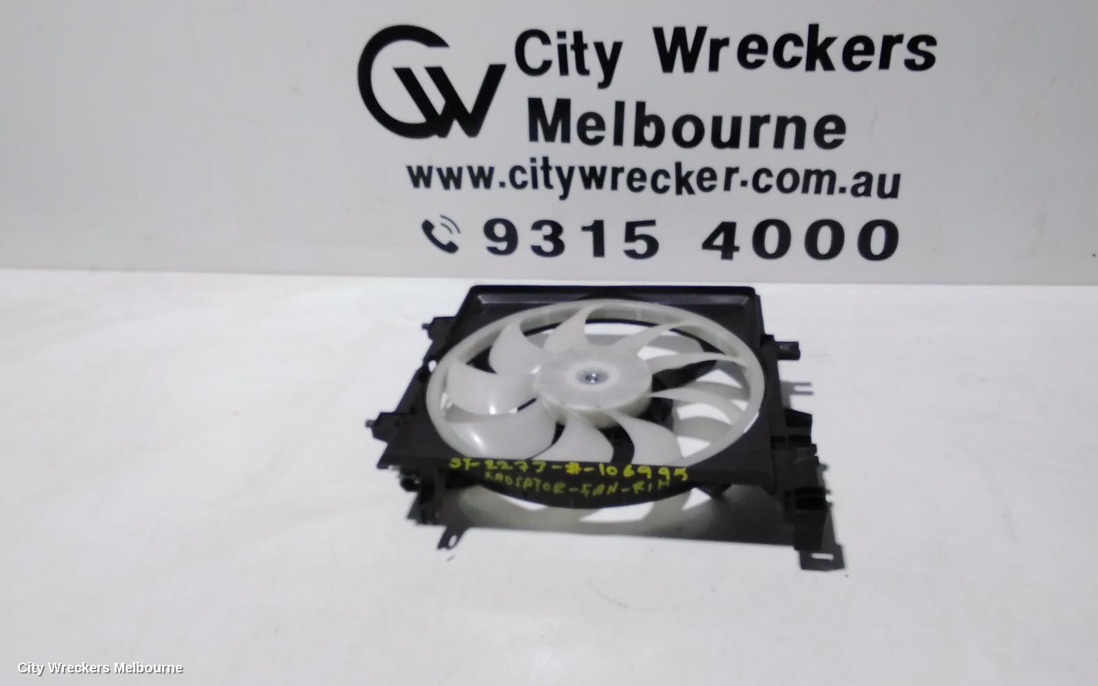 SUBARU WRX FAN, RADIATOR FAN, V1, 04/2014 - 10/2021