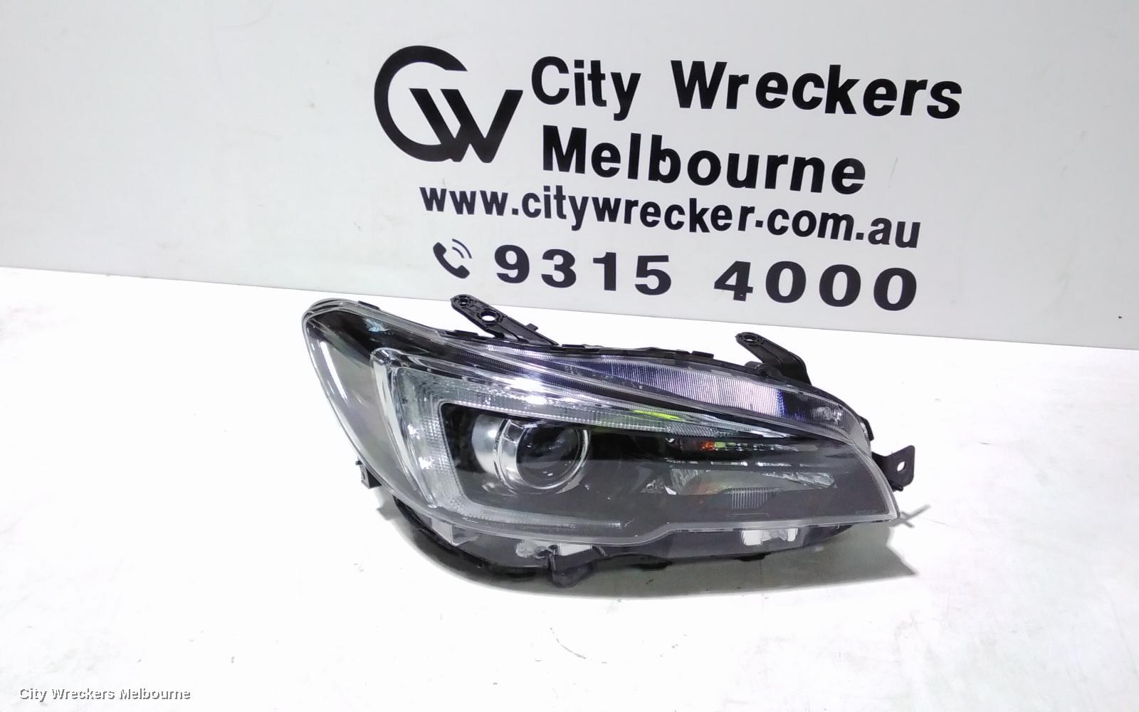 SUBARU WRX RIGHT HEADLAMP, V1, LED TYPE, 06/2017 - 10/2021