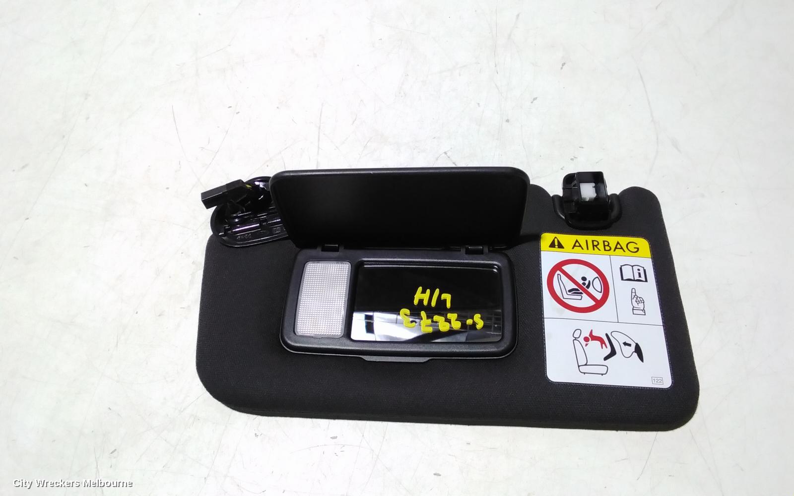 SUBARU WRX SUNVISOR, V1, LH SIDE, 03/2014 - 10/2021