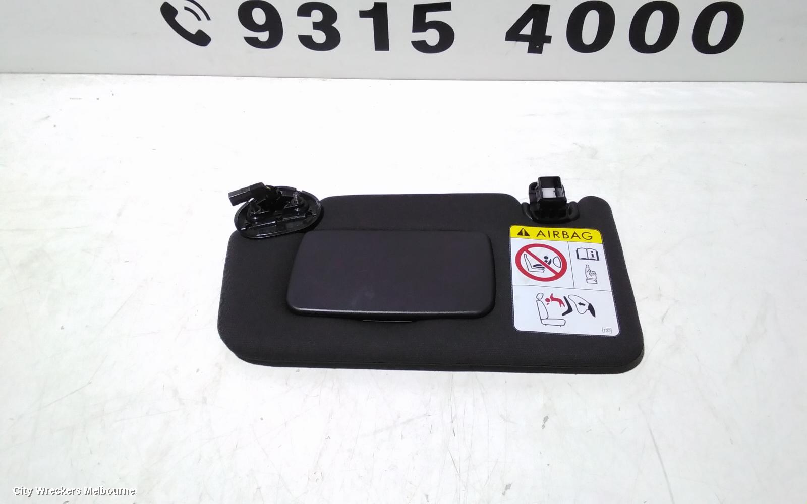 SUBARU WRX SUNVISOR, V1, LH SIDE, 03/2014 - 10/2021