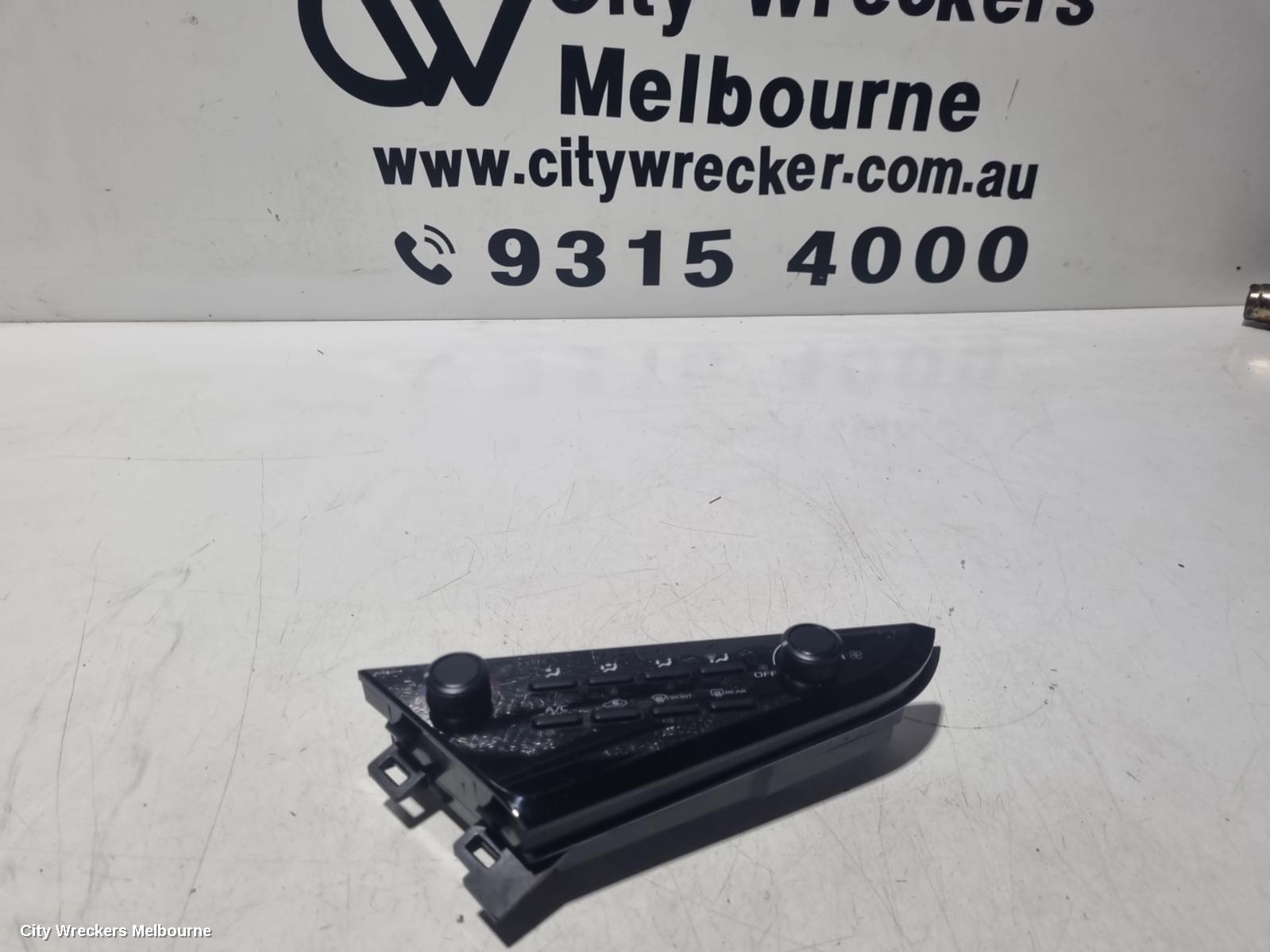 TOYOTA CAMRY HEATER/AC CONTROLS, CLIMATE CONTROL TYPE, XV70, 09/2017 ONWARDS