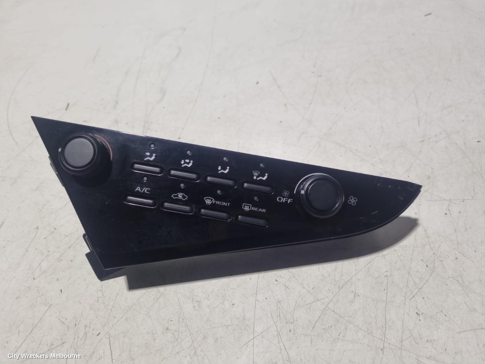 TOYOTA CAMRY HEATER/AC CONTROLS, CLIMATE CONTROL TYPE, XV70, 09/2017 ONWARDS