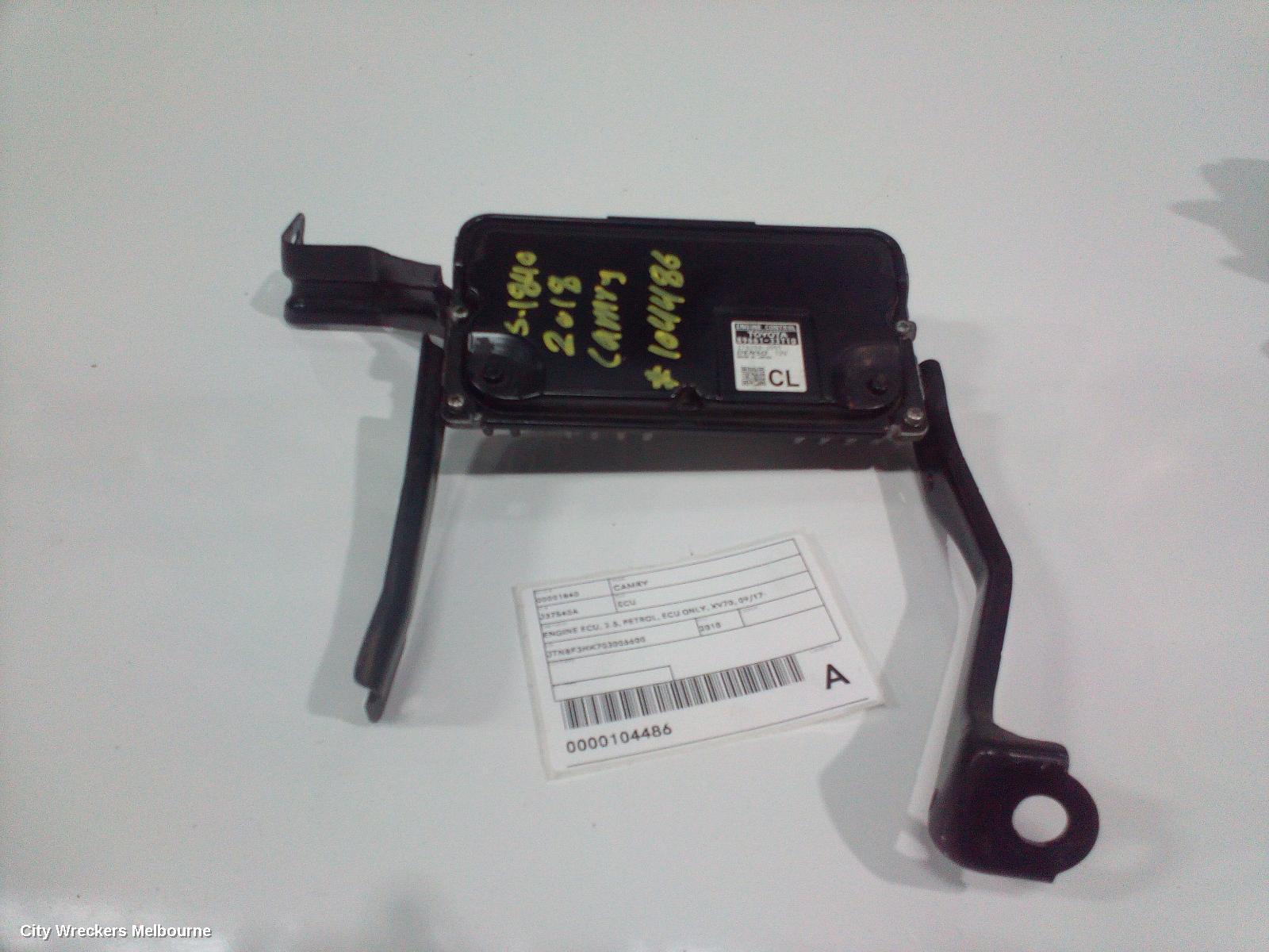 TOYOTA CAMRY ECU, ENGINE ECU, 2.5, PETROL, ECU ONLY, XV70, 09/2017 ONWARDS