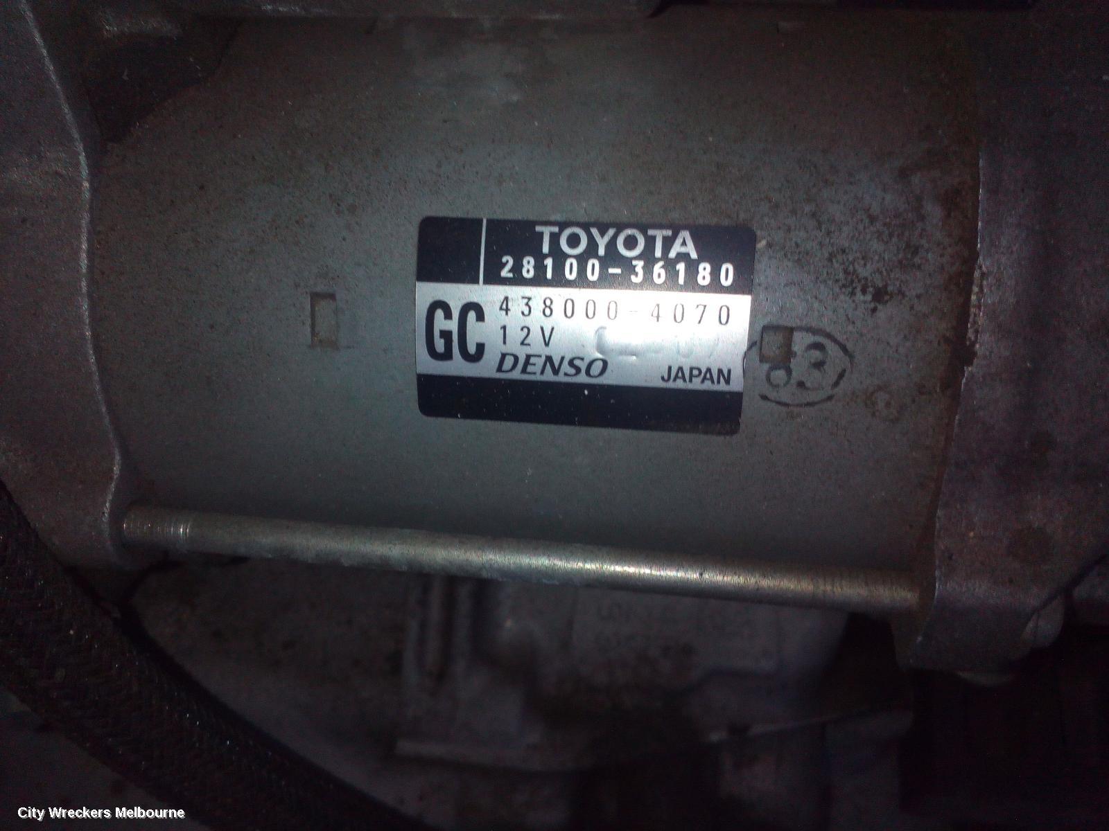 TOYOTA CAMRY STARTER, PETROL, 2.5, XV70, 09/2017 ONWARDS