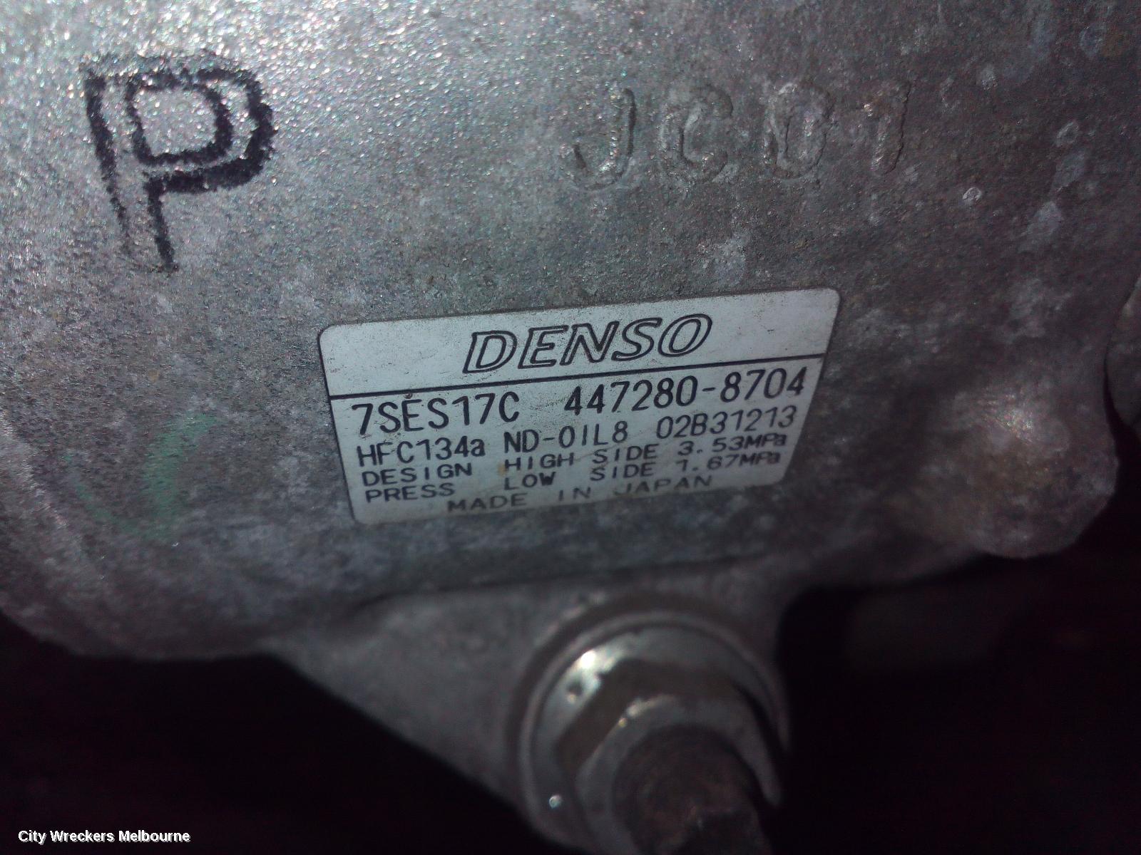 TOYOTA CAMRY A/C COMPRESSOR, XV70, 2.5, 2AR-FE, PETROL, 09/2017 - 01/2021