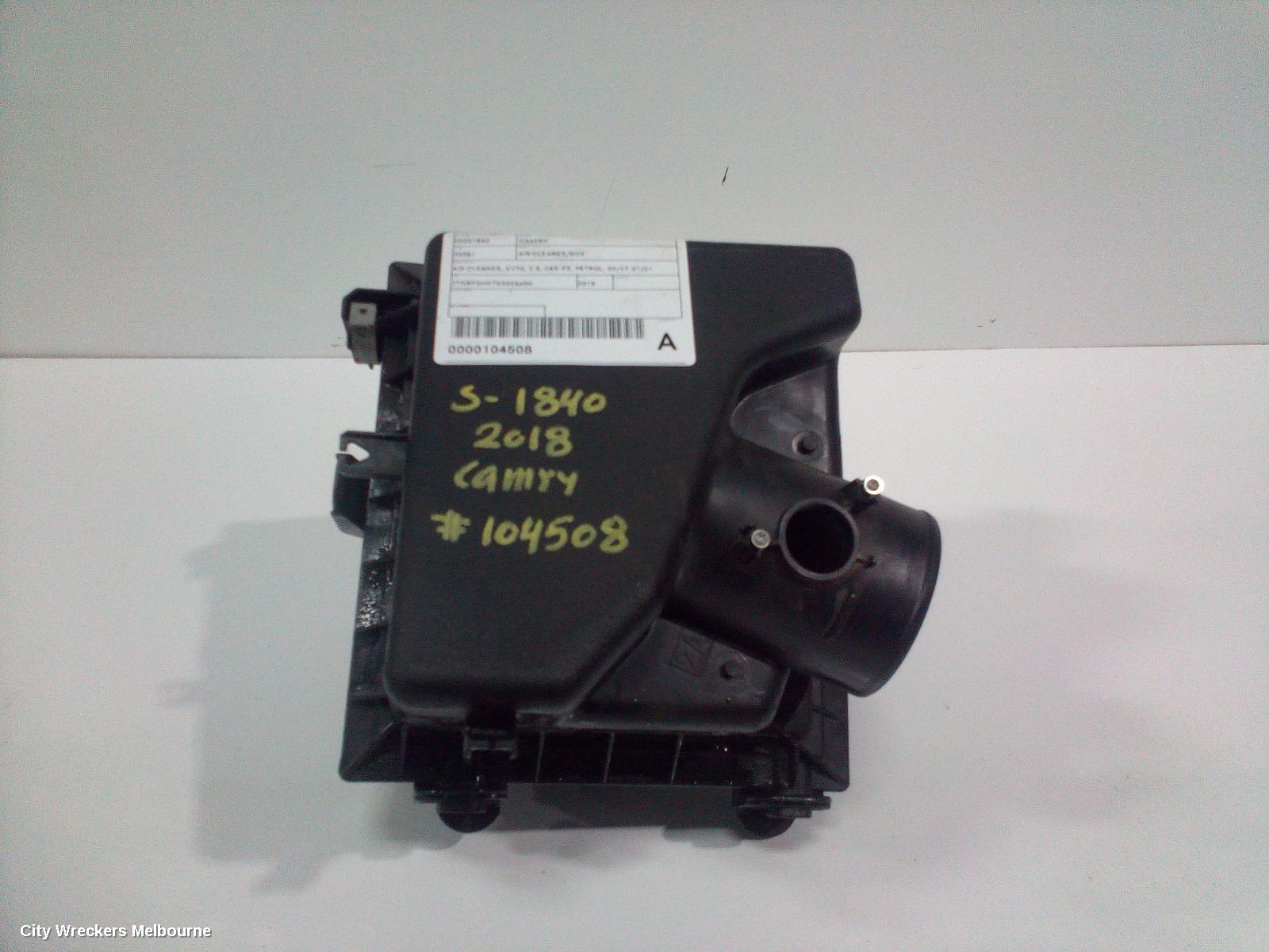 TOYOTA CAMRY AIR CLEANER/BOX, AIR CLEANER, XV70, 2.5, 2AR-FE, PETROL, 09/2017 - 01/2021