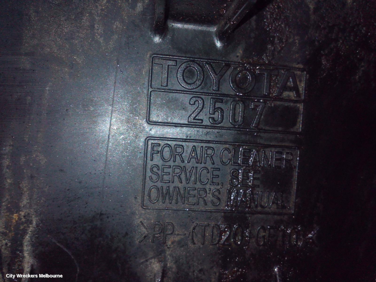 TOYOTA CAMRY AIR CLEANER/BOX, AIR CLEANER, XV70, 2.5, 2AR-FE, PETROL, 09/2017 - 01/2021
