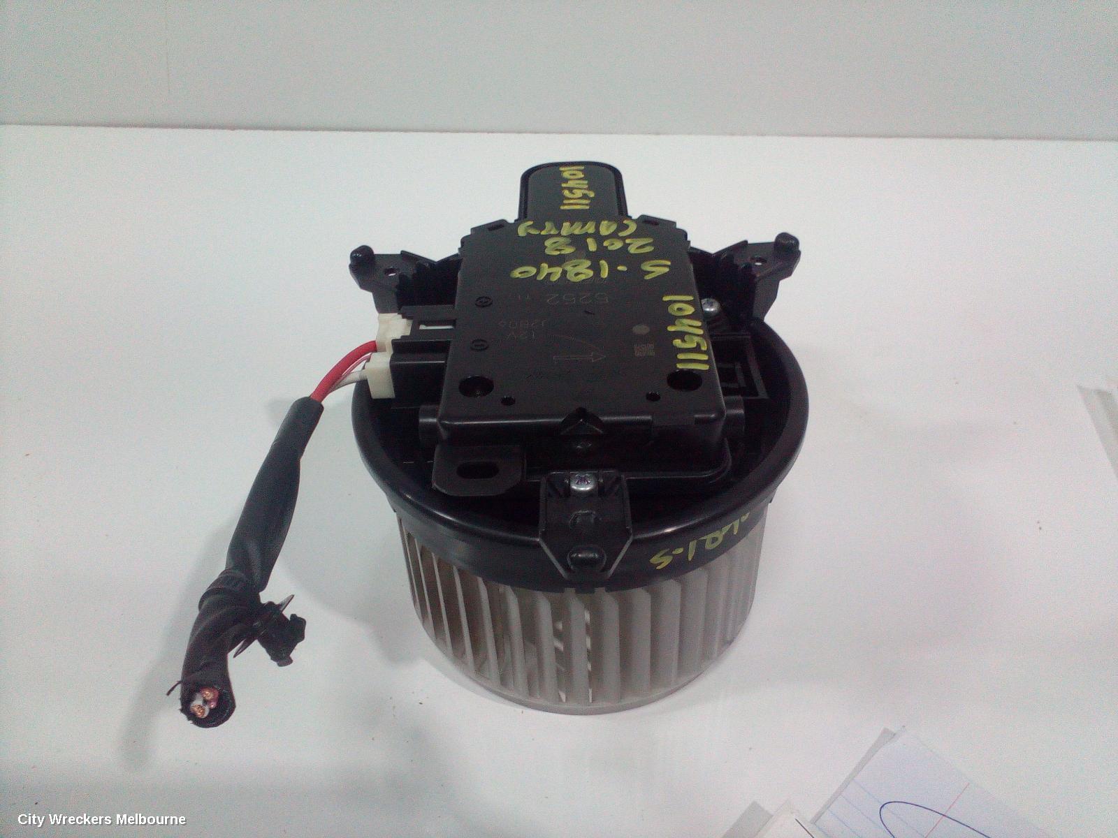 TOYOTA CAMRY HEATER FAN MOTOR, XV70, PETROL, 2.5, 2AR-FE, 09/2017 - 01/2021