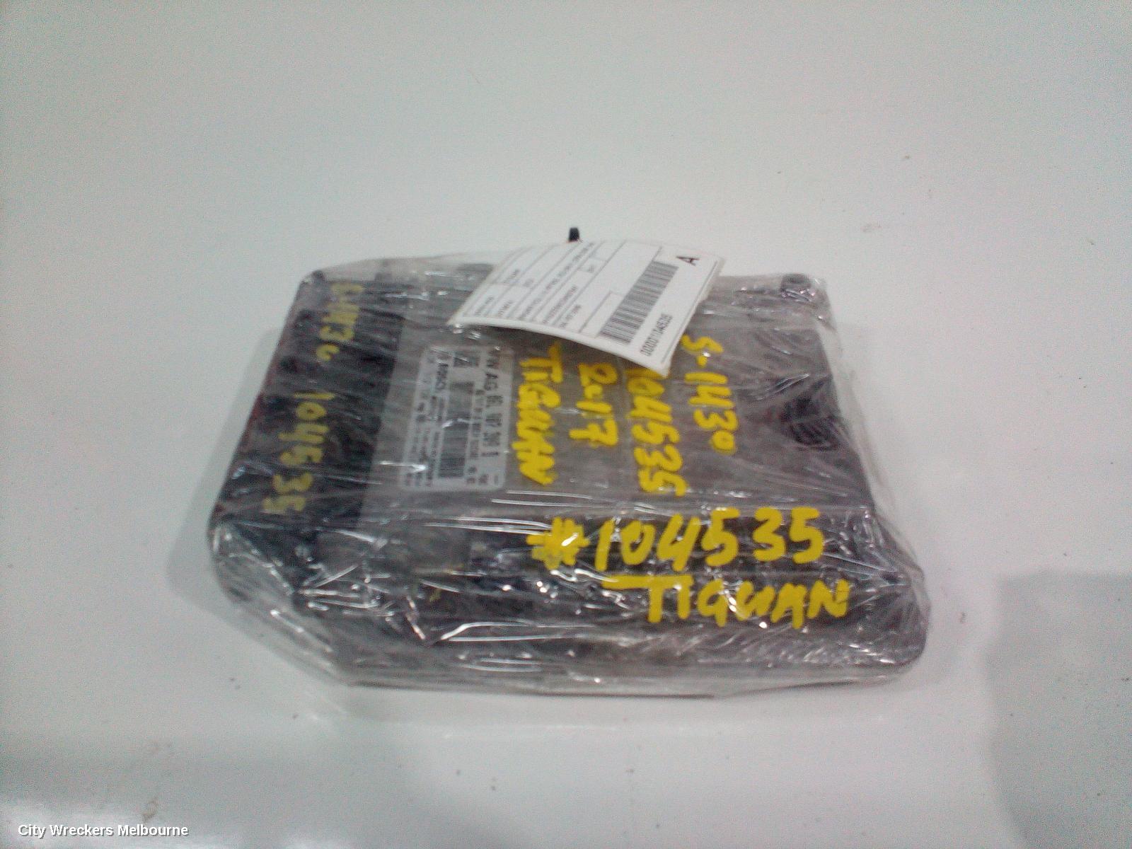 VOLKSWAGEN TIGUAN ECU, ENGINE ECU, 2.0, PETROL, ECU ONLY, CZPA CODE, 5NA, 06/2016 ONWARDS